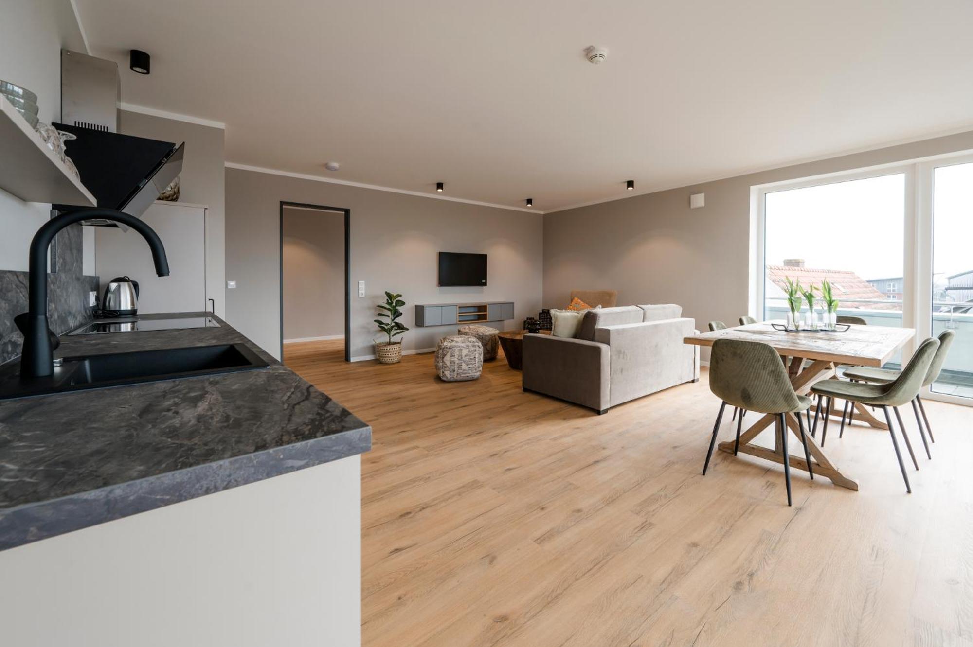 Apartments By Altes Zollamt Husum  Buitenkant foto